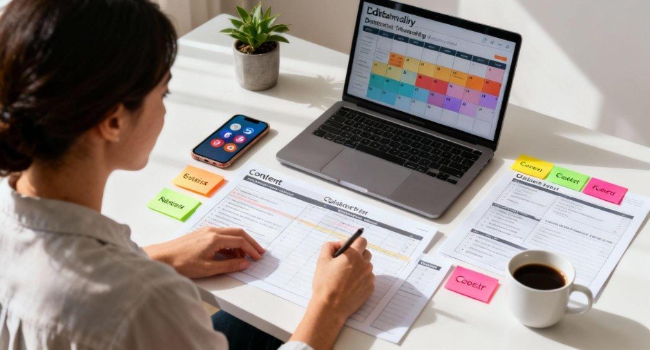 Content marketing plan for prioritizing website content gaps
